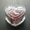 Vedini Heart Shaped Crystal Glass Jar with Diamond Lid – 100ml Decorative Empty Jar for Gifting, Candle Making, Return Favors, Cosmetic Storage