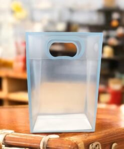 Alternative view of Vedini Pack of 6 Transparent Goodie Bags Clear Gift Bags for Return Gifts, Birthday, Valentine, Wedding, Festival, Shopping – Multipurpose Bags