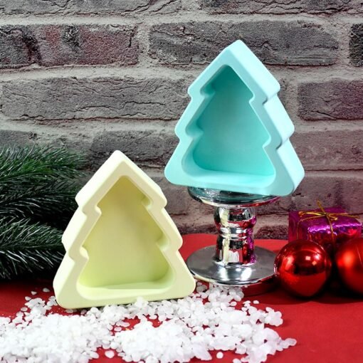 Vedini Christmas Tree Silicone Pastry Mold, Chocolate Making | Pastry Mold for Christmas Party, Bakery Accessories for Cake and Candy JKB 5049 - Image 3