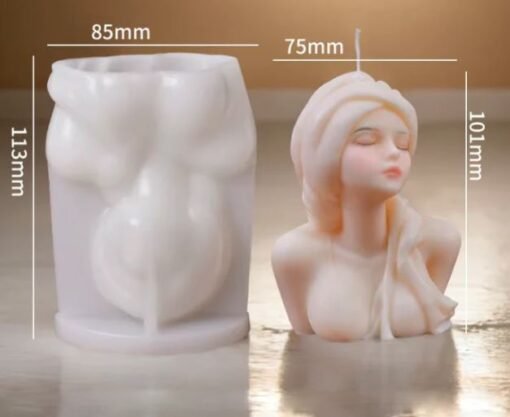 Vedini Sexy lady Candle Silicone Mold WCM704 - Image 2