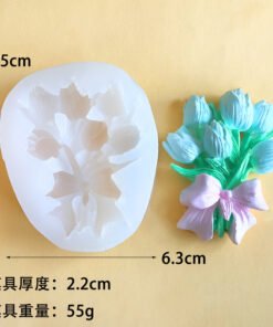 Vedini Tulip silicone mold chocolate cake decoration mold fondant mold JKB 5082