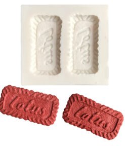 Vedini 3D Lotus Biscuit Shape Silicone Fondant Mold JKB 5062 - 2 Cavity