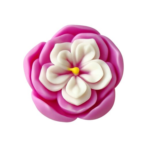 Vedini New flower candle silicone mold JKB 5092 - Image 4