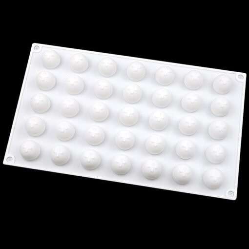 Vedini 35 Cavity full Round small ball silicone chocolate mold DIY ice tray mold handmade pastry filling mold JKB 5120 - Image 3