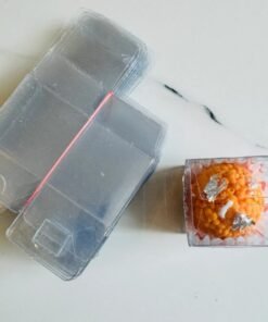 Vedini 1.5 Mm Transparent Packaging PVC Box Pack of 10 Empty Box