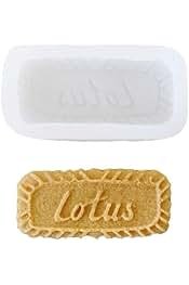 Vedini 3D Lotus Biscuit Shape Silicone Fondant Mold JKB 5062 - 1 Cavity