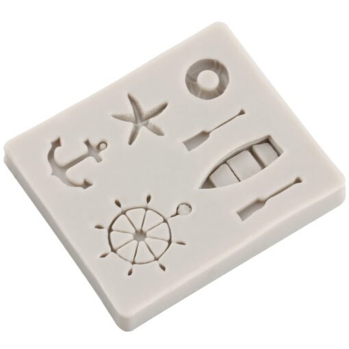Vedini Fondant Molds Ocean Wind Series Epoxy Mold Rudder Silicone Mold Clay Handmade Mold Jewelry Accessories 5396 - Image 4