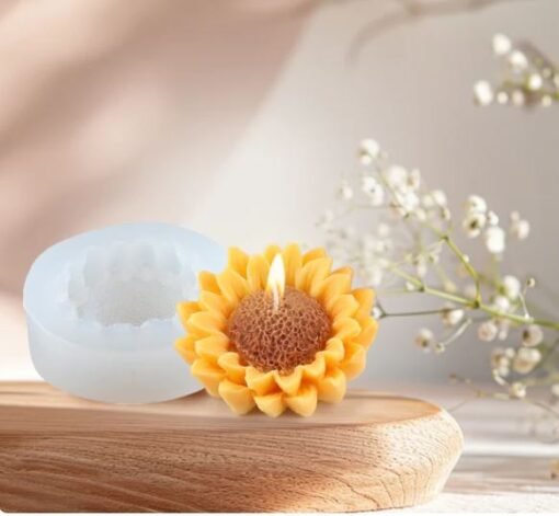 Vedini Sunflower-shaped silicone candle Mold (SCM 229)