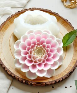 Vedini Dahlia Flower Candle Silicone Mould (SCM 216)