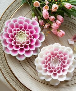 Alternative view of Vedini Dahlia Flower Candle Silicone Mould (SCM 216)