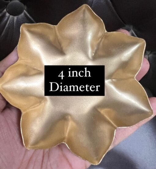 Vedini 7 petals flower urli [4 inch diameter] - Image 2