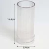 Vedini 6 Inch * 3 Inch Stripped Candle Pillar Polycarbonate Mold For Making Candles