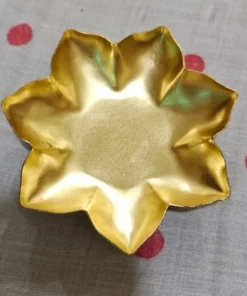 Vedini 7 petals flower urli [4 inch diameter] - Pack of 10 pcs