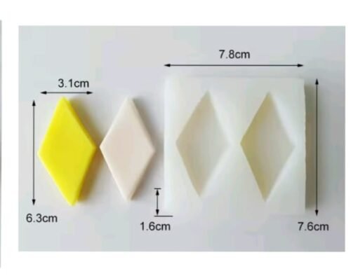 Kaju Katri Mold 2 Cavity