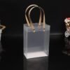 Vedini Gift Bags 5 Pieces Transparent Plastic Drink Wrapping Bags Thick, Durable, Waterproof, For Sweets, Souvenirs, Shopping Bags, (L -13CM H B-6CM W-15CM)