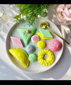 Alternative view of Vedini Kaju Katli Mold 2 Cavity Sweet Silicon Mould