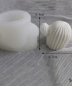 Vedini Desert Cactus Aroma Candle Mold | Mold for Candle Making Code-121 - Small, 1 Pc