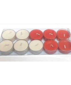 Vedini PVC Candle Packaging Box Pack of 10(Code- PVC-Tealight 001)