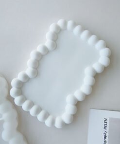 Bubble Tray Coaster Silicone Mold DIY Resin Stone Mold
