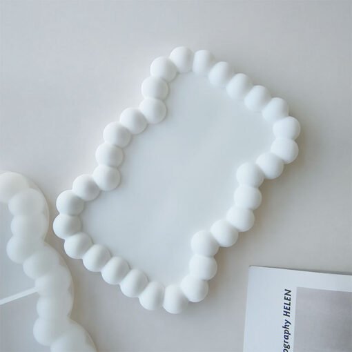 Bubble Tray Coaster Silicone Mold DIY Resin Stone Mold
