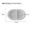 Bubble Tray Coaster Silicone Mold DIY Resin Stone Mold