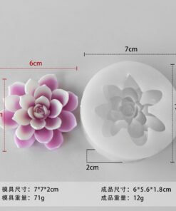 Vedini Lotus Silicone Candle Mold JKB-2068