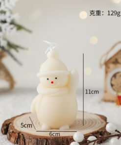 Vedini Christmas Snowman Waving Silicone mould for Candles, Soap & Resin (SCM 270)