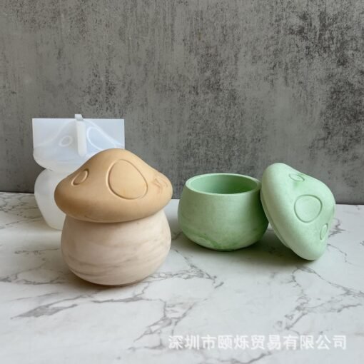 Mushroom jar storage box