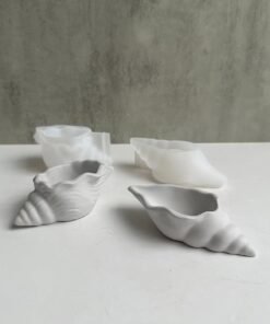 Vedini Small Conch and Snail Storage Silicon mold 2076 and 2077