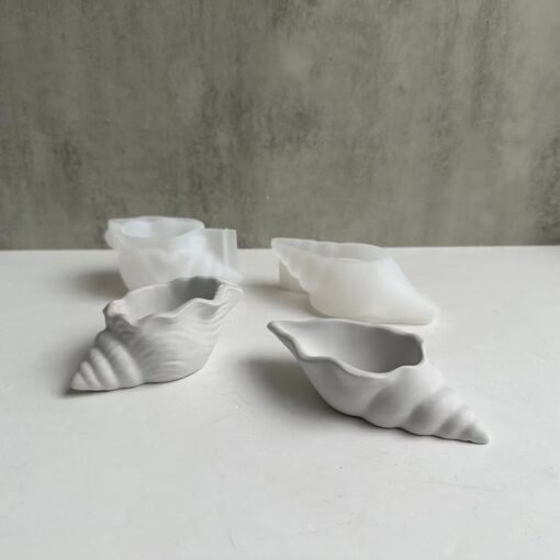 Vedini Small Conch and Snail Storage Silicon mold 2076 and 2077