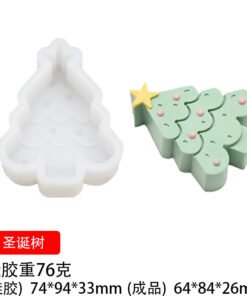 Vedini 3D Christmas Tree Aromatherapy Candle Silicone Mold Gingerbread Man Plaster Ornament Mold Christmas Series Cake Baking jkb 3D Christmas Tree Aromatherapy Candle Silicone Mold Gingerbread Man Plaster Ornament Mold Christmas Series Cake Baking JKB 2053