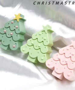 Vedini 3D Christmas Tree Aromatherapy Candle Silicone Mold Gingerbread Man Plaster Ornament Mold Christmas Series Cake Baking jkb 3D Christmas Tree Aromatherapy Candle Silicone Mold Gingerbread Man Plaster Ornament Mold Christmas Series Cake Baking JKB 2053