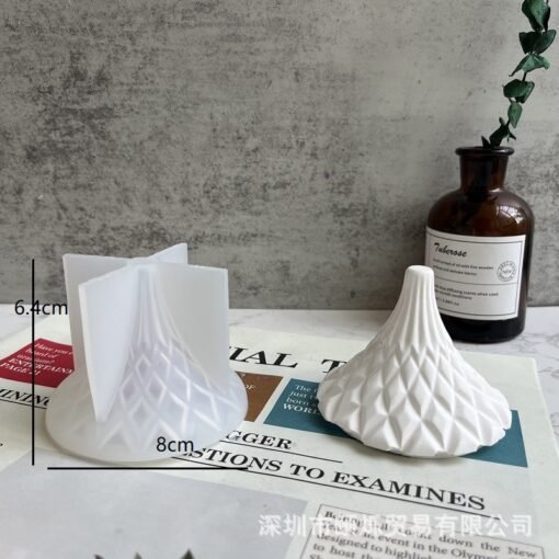 Vedini Premium Silicone Mold for Designer Candle Jar (8.5cm x 3cm) and Lid (8.5*6.4) JKB 2062 - Image 3