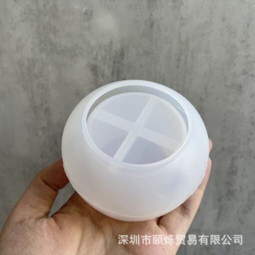 Vedini Mushroom Jar Storage Box silicone mold candle Cup gypsum Concede Resin Jar Making JKB-2063 - Image 4