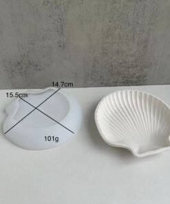 Vedini Shell conch concrete dish tray silicone mold JKB-2069