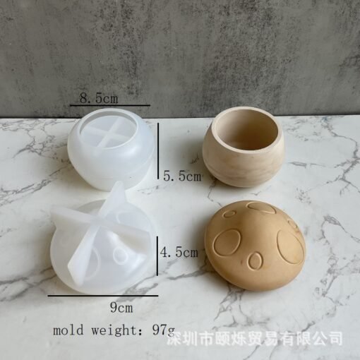 Mushroom jar storage box