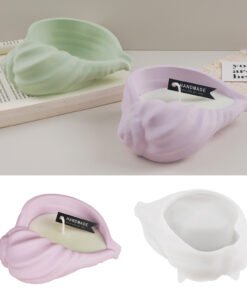 Vedini New conch shell Concrete silicone mold candle Cup shell storage dish tray plaster mold epoxy mold JKB-2070