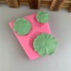 Vedini Lotus Pond Moonlight Series 3 Pieces Lotus Leaf Silicone Mold JKB-3023