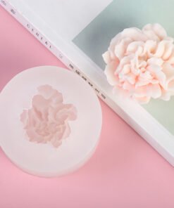 Vedini Carnation Flower Silicone Mould for Candle Making Moulds Floral Molds Chocolate Soap Cake Decoration Resin Art Crafts Candle Mold JKB-3002