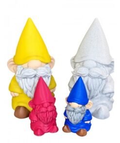 Alternative view of Vedini dwarf Scented Candle Mold, Christmas 3D Plaster Figurine Ornament, Silicone Mold JKB-3008