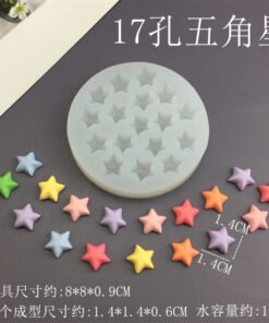 Vedini 17 hole five-pointed star-mold JKB-3033