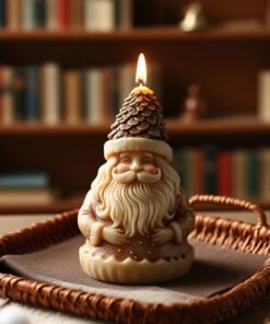 Alternative view of Vedini 3D Santa Silicone Mold 5748X