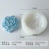 Vedini small peony flower 3D silicone mold for fondant candle soap resin DIY crafts JKB-3046