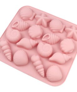 Vedini 16 even sea animals starfish shell small fish cake decoration mold chocolate mold JKB-3043