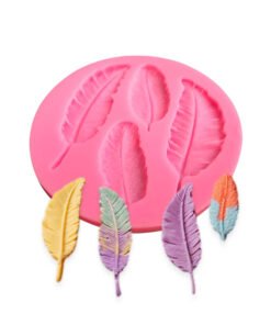 Vedini Feather Fondant Chocolate Film Food Grade Silicone Cake Baking Mold JKB-3021