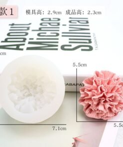 Vedini Marigold , silicone molds, polymer clay, fondant, and plaster molds. JKB 3001