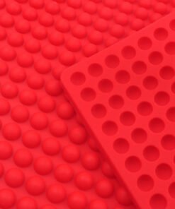 Alternative view of Vedini 468 hole round hole baking mat barbecue mat Silicone mould JKB-3048