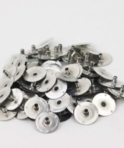 Metal Sustainer Tabs - Candle Wick Tabs for DIY Candle Making - Pack of 1000 Appox