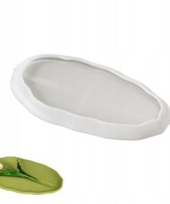 Vedini IrregularTray Silicon Mold Gypsum Silicone Molds Diy Handmade Concrete Cement Concrete Oval Storage Plate Mould Home Decoration