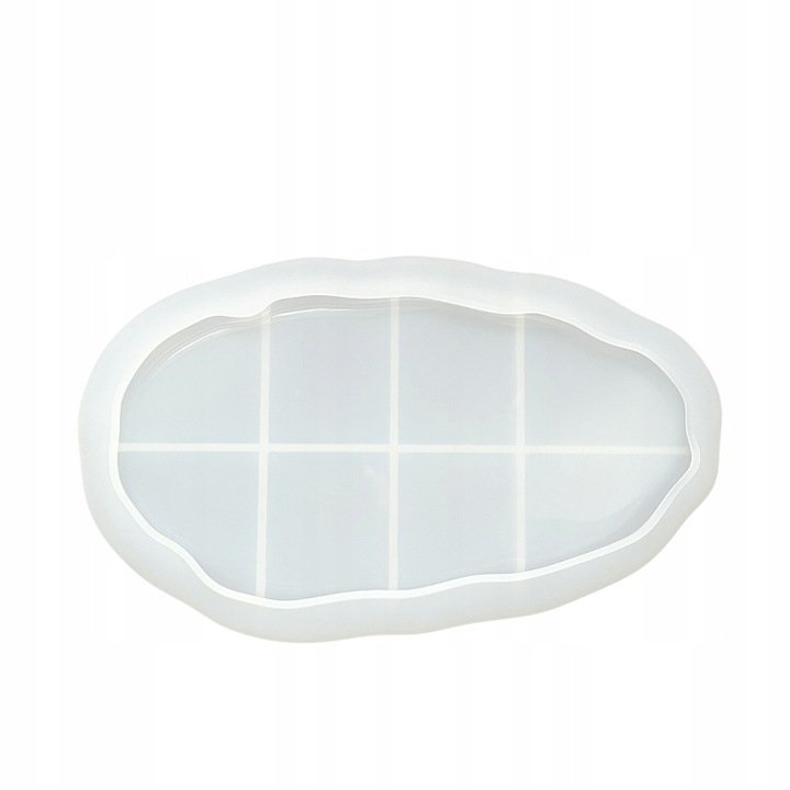Vedini IrregularTray Silicon Mold Gypsum Silicone Molds Diy Handmade Concrete Cement Concrete Oval Storage Plate Mould Home Decoration - Image 3